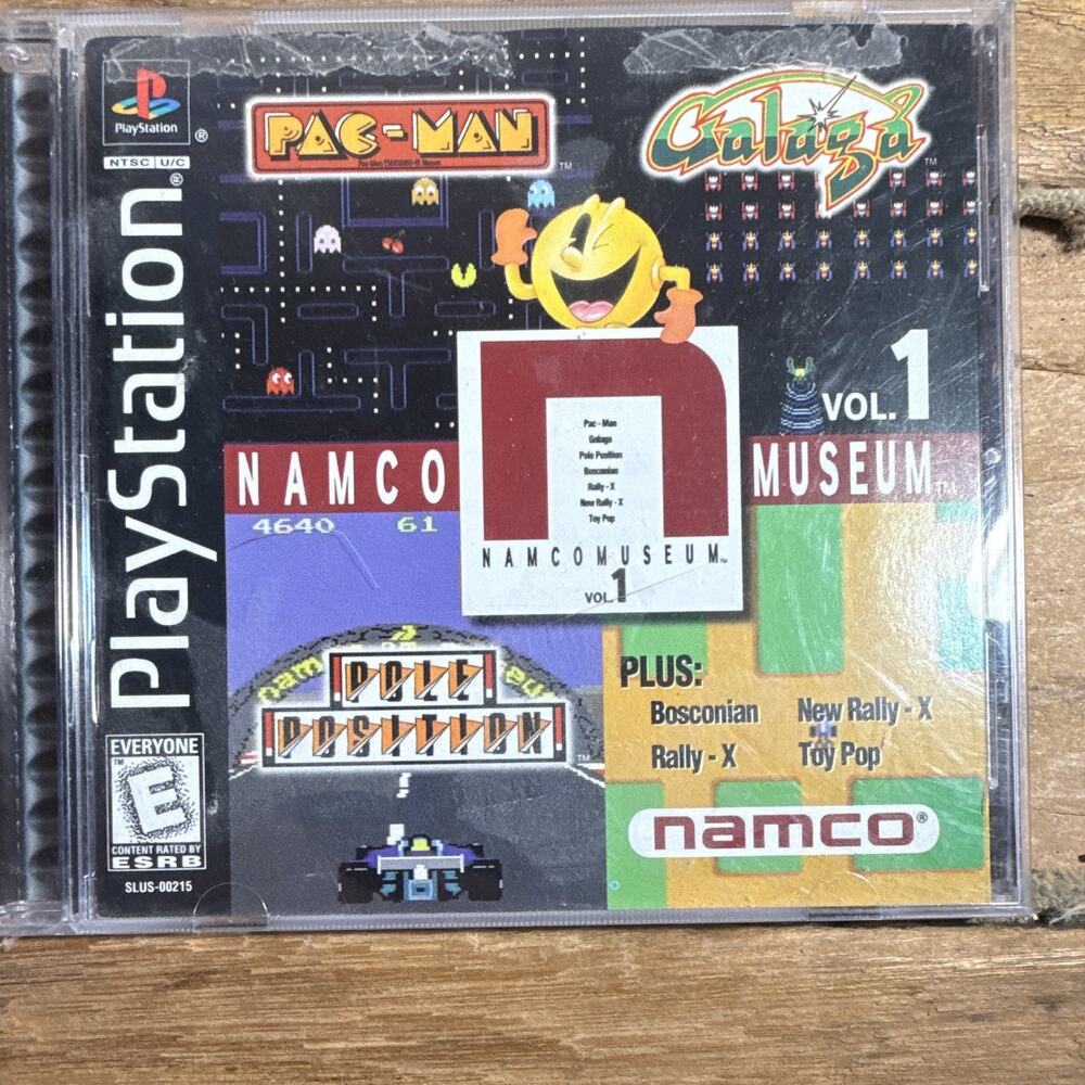 Namco Namco Museum Vol. 1 Compilation Arcade (PS1) 1996 E NTSC-U/C
